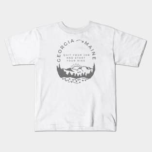 Georgia to Maine Kids T-Shirt